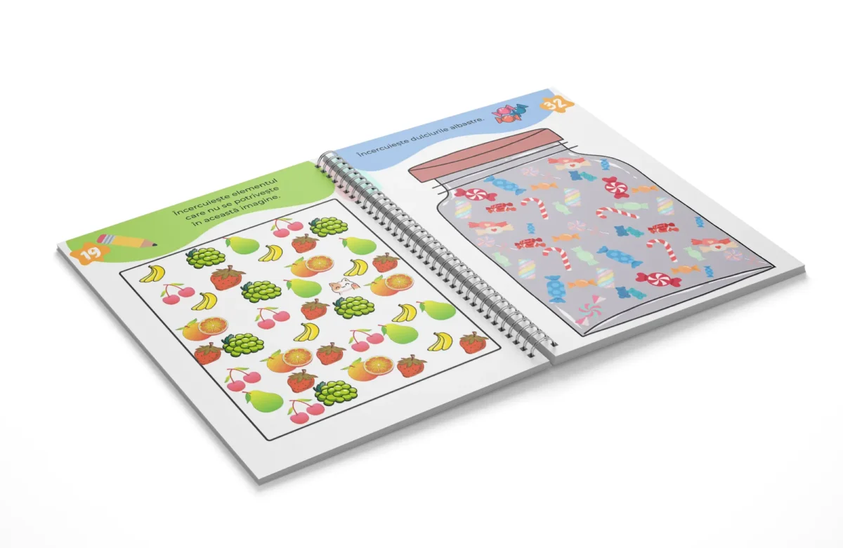Carte cu activități pentru copii de 3-4 ani - imagine 2