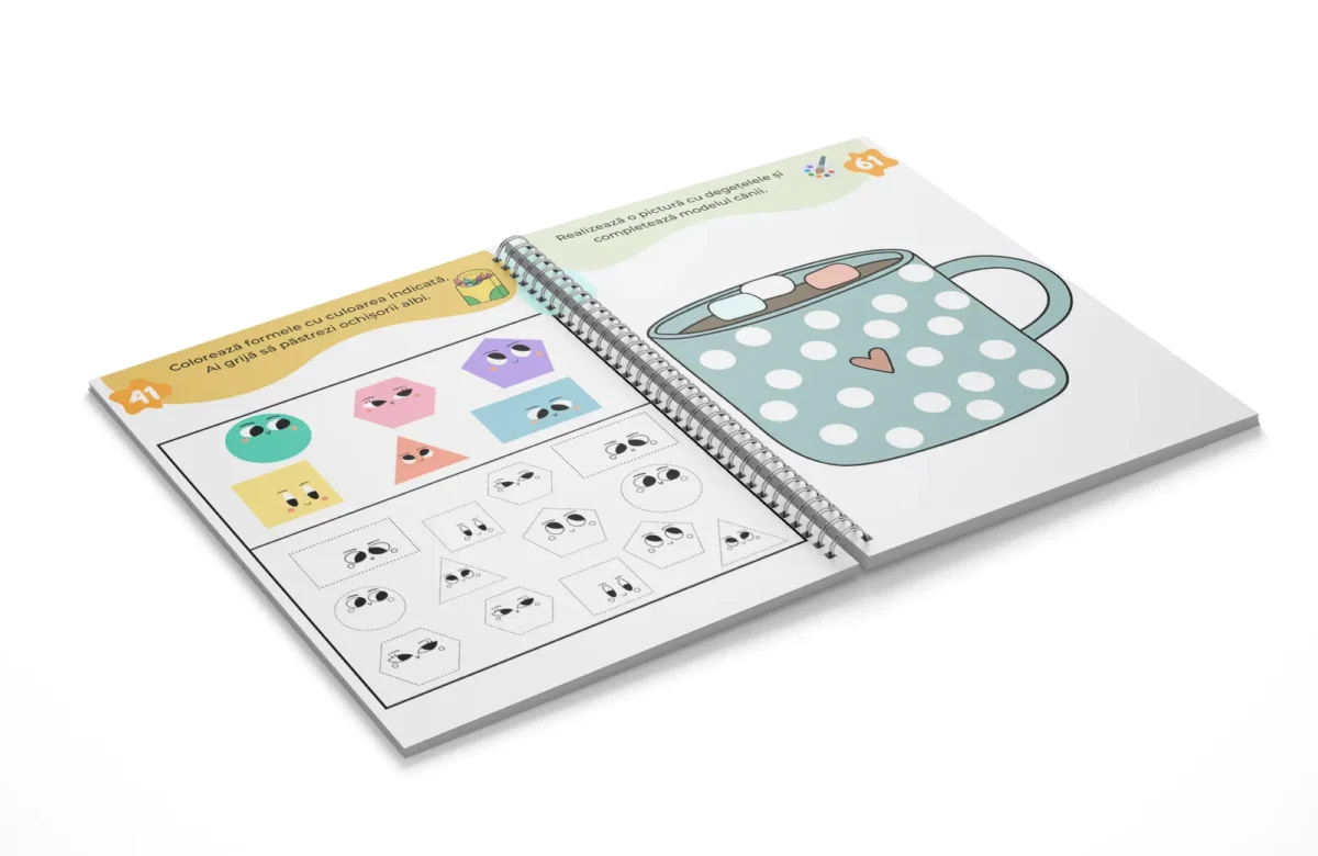 Carte cu activități pentru copii de 3-4 ani - imagine 4