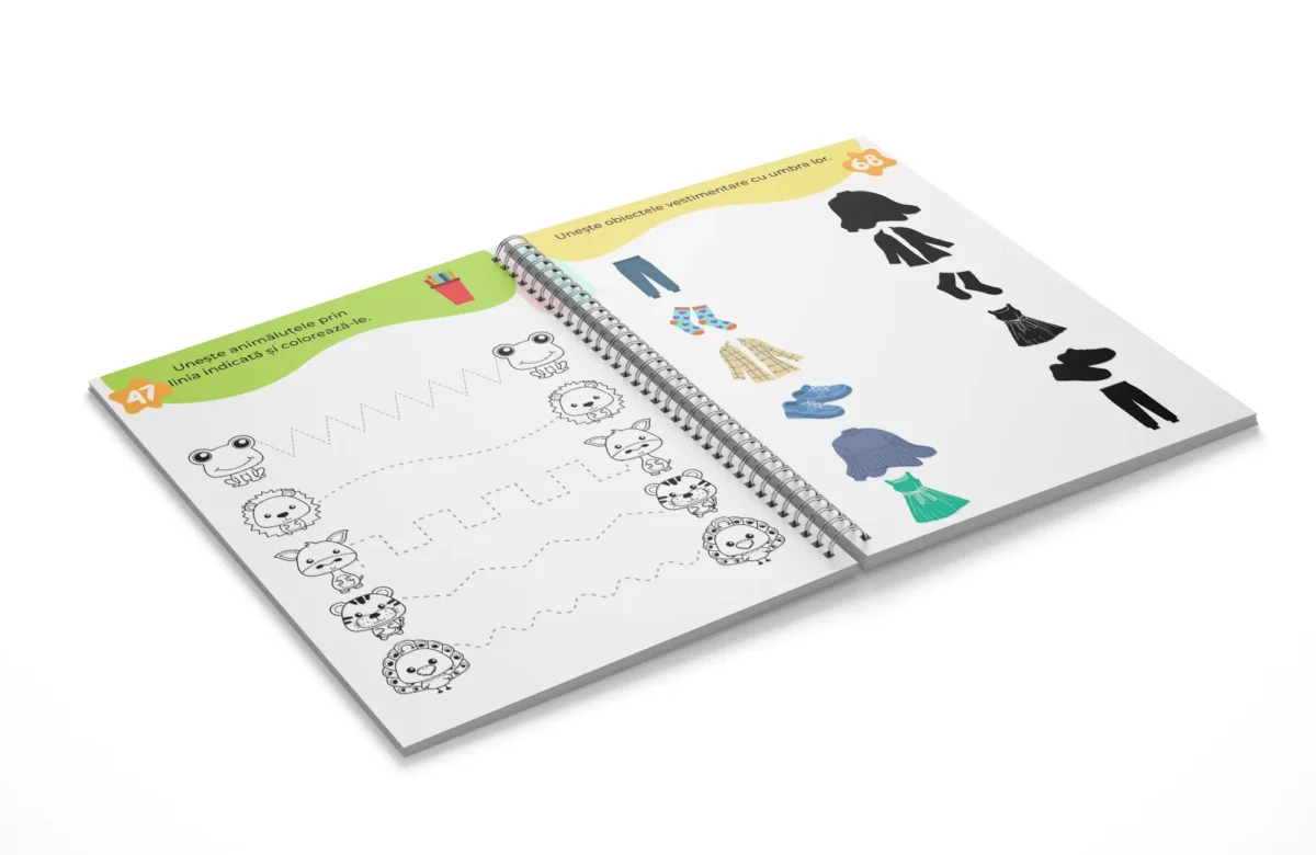 Carte cu activități pentru copii de 3-4 ani - imagine 5