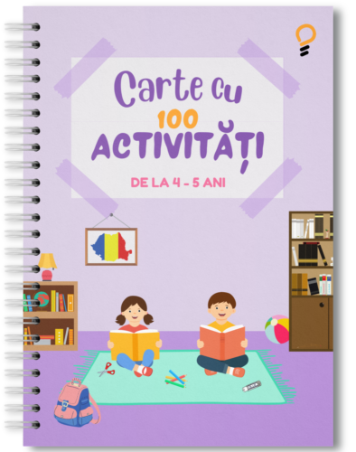 Carte cu activități pentru copii de la 4-5 ani